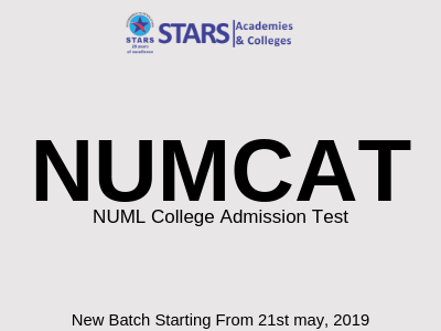 stars academy nmdcat test